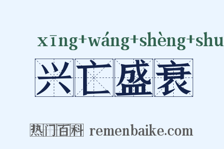 兴亡盛衰是什么意思的图片